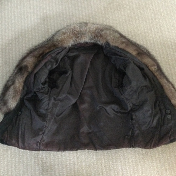 Leather Fox Fur Jacket - Picture 3 of 5